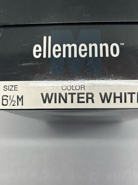 ellemenno Winter White Men's Shoes